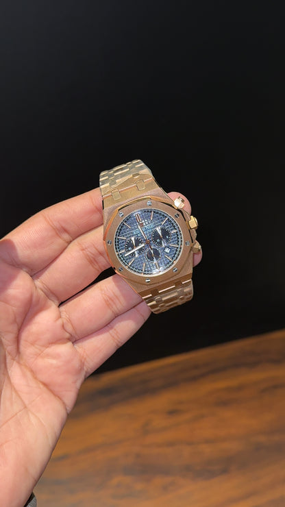 AP | Rose Chain | Chrono | Blue Box Dial