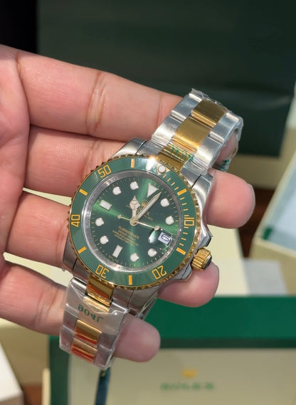 Submariner | Gold Two Tone | Green Bezel | Green Dial