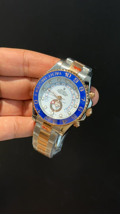 Yacht Master 2 | Rose Two Tone | White Dial