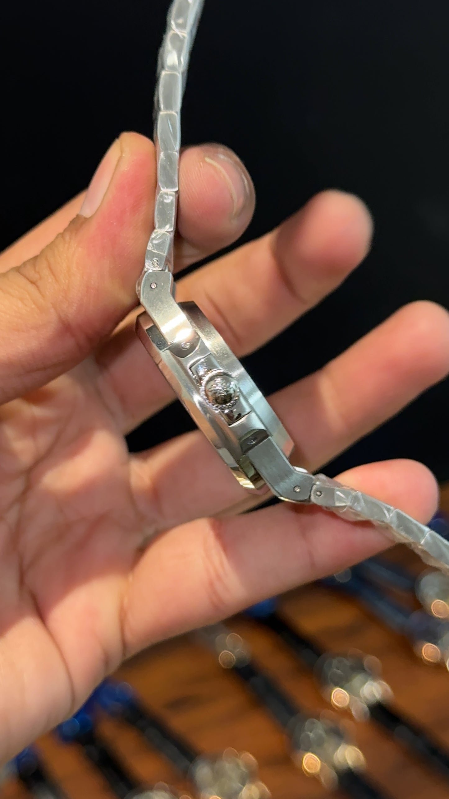 PP Auto | Silver Chain | White Dial