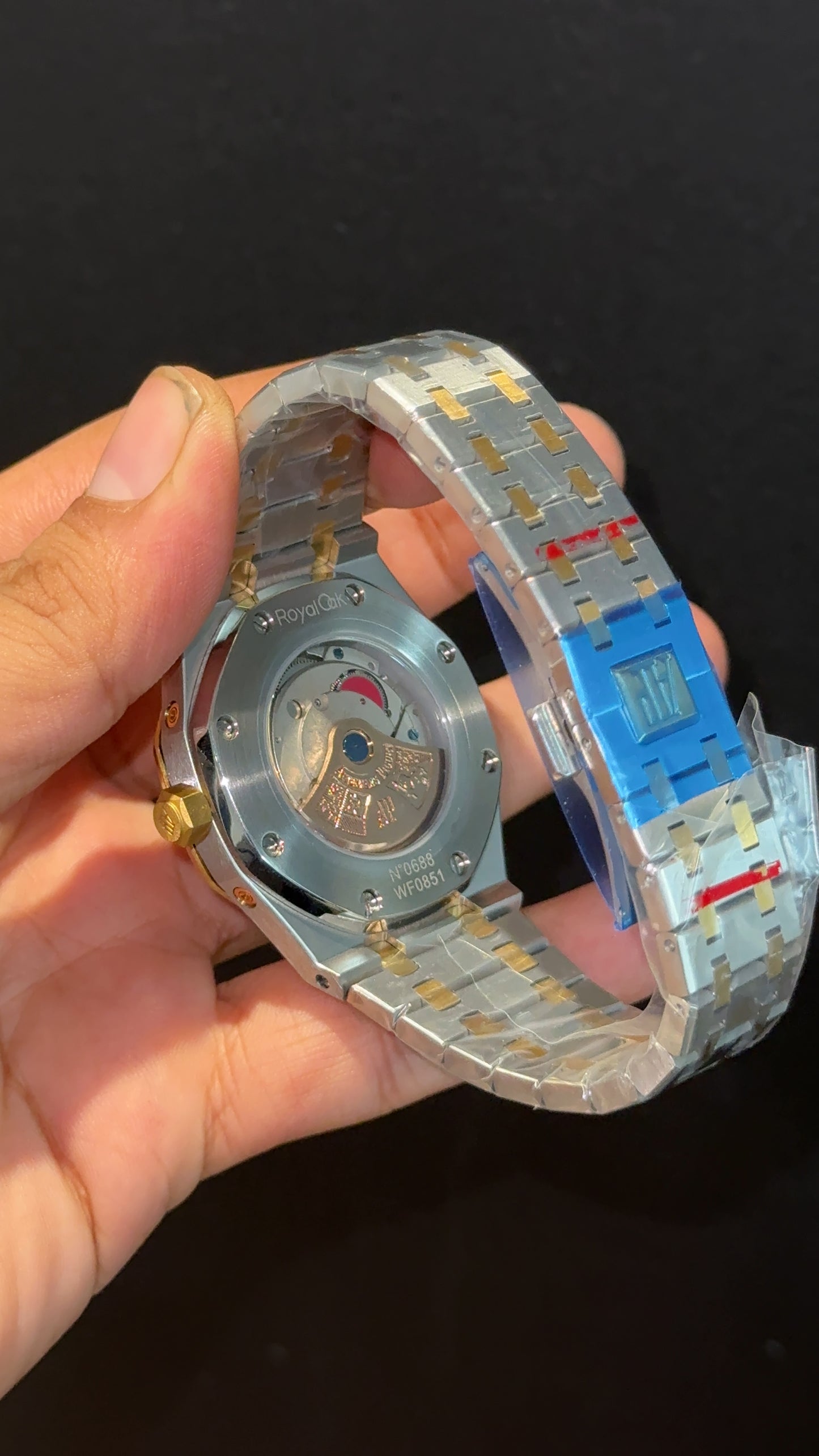 AP Auto | Gold Two Tone | Chrono | Calendar Edition | Blue Dial
