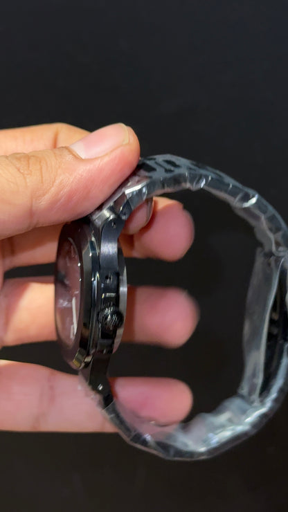 PP Auto | Black Chain | Blue Dial