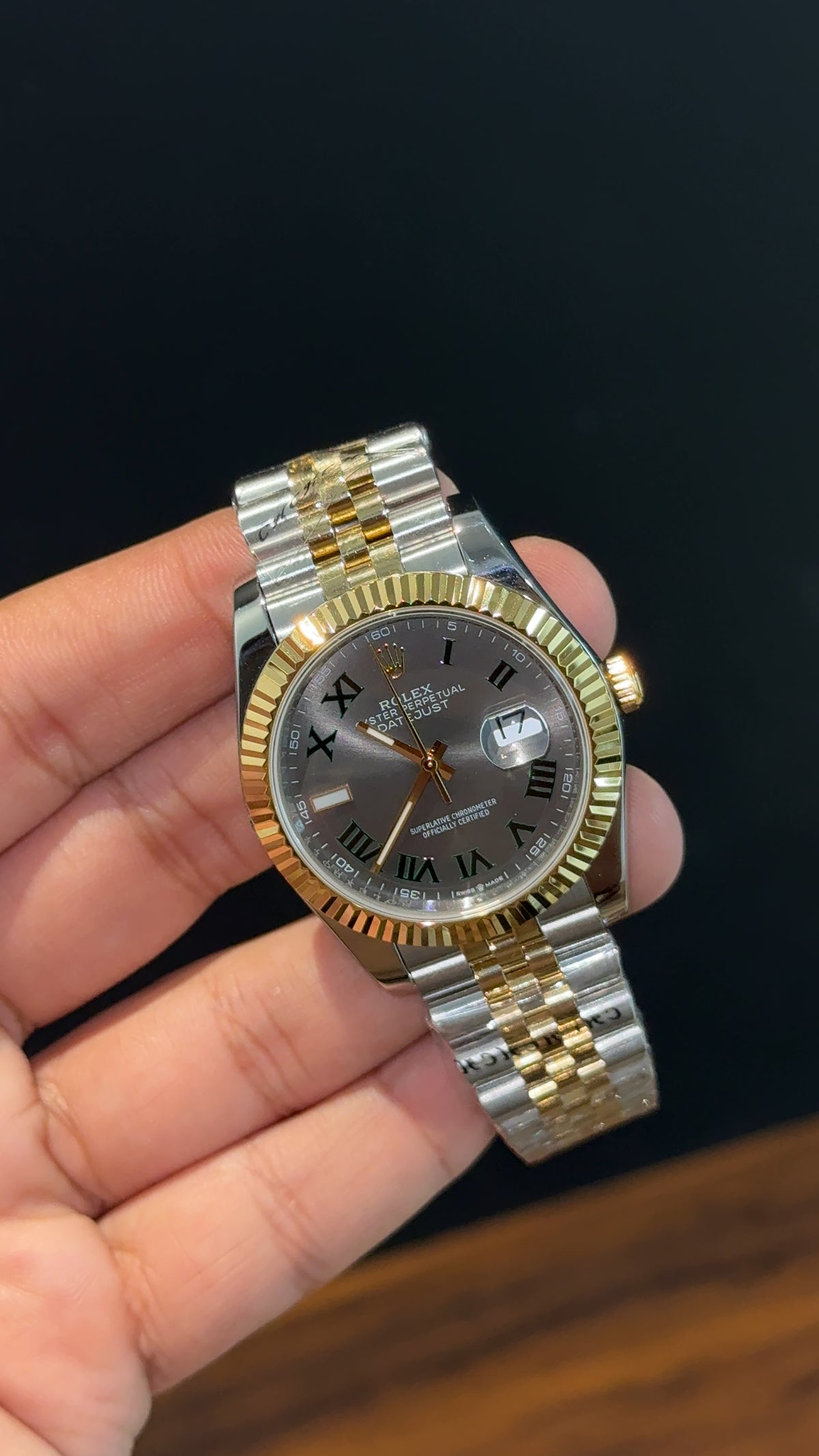 Premium Datejust | Gold Two Tone  | Wimbeldon Dial