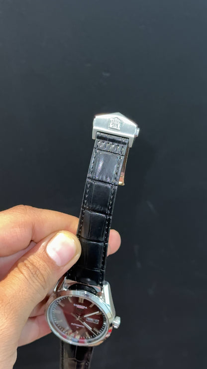 Tag Carrera | Calibre 5 | Black Strap | DayDate | Shaddy Mehron Dial