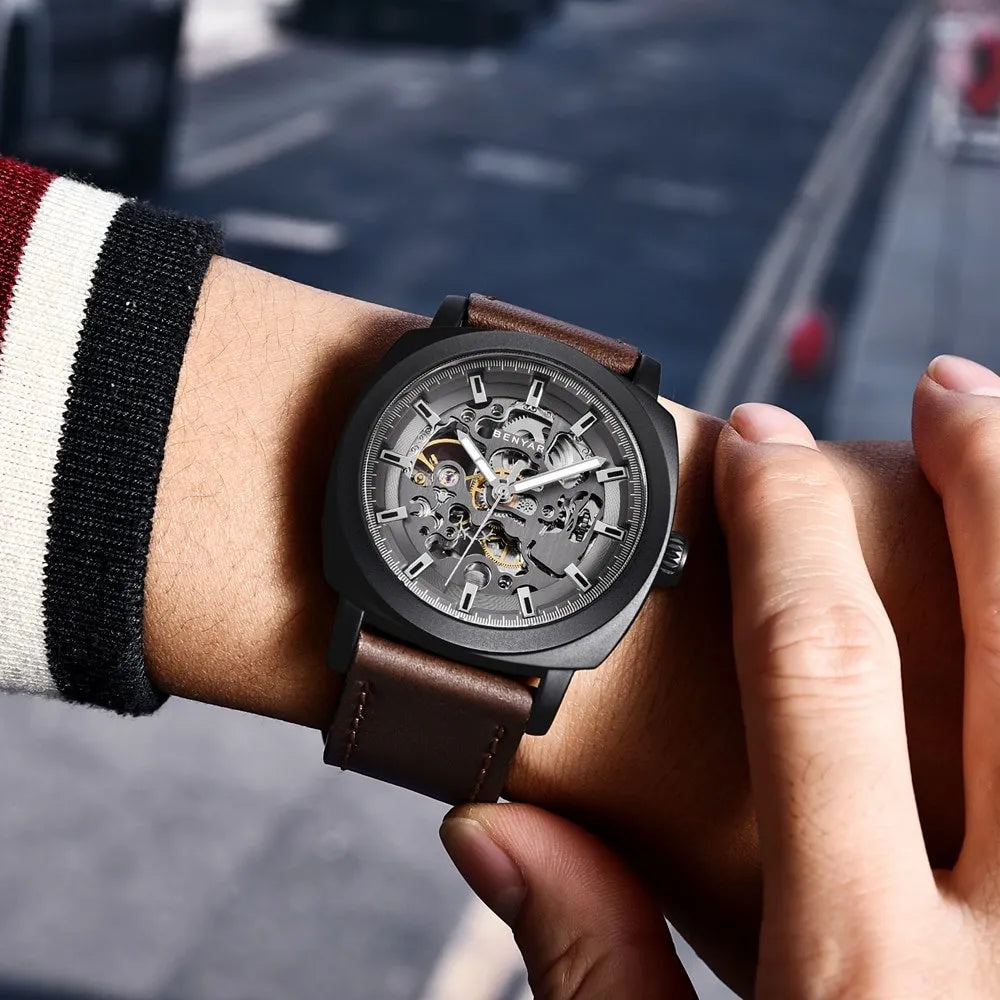 BENYAR BY-5121L BGYBN | Skeleton Automatic Edition