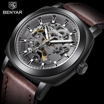 BENYAR BY-5121L BGYBN | Skeleton Automatic Edition