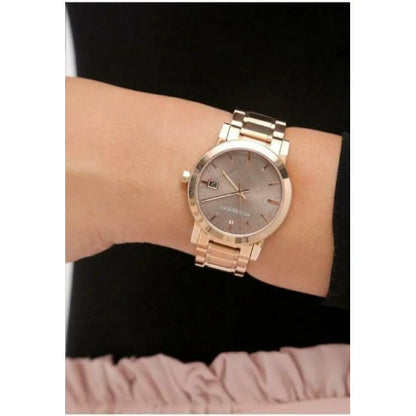 Burberry Women’s  |  Stainless Steel Brown Dial 38mm BU9005