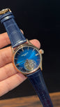 Pp Auto | Pendulum | Rose | Blue Strap | Shaddy Blue Dial