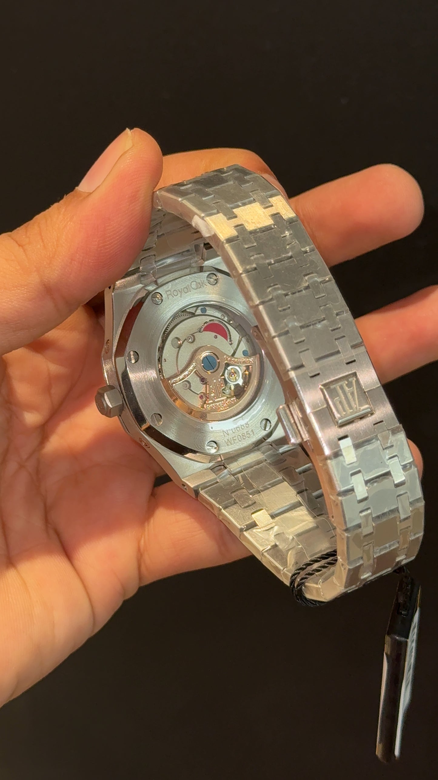 AP Auto | Silver Chain | Chrono | Calendar Edition | Tiffany Box Dial