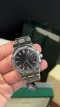 Premium AP | Auto | Silver Chain | Black Dial