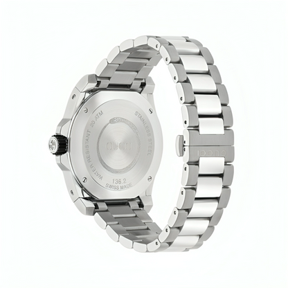 Gucci Men’s | Quartz Stainless Steel Black Dial 45mm YA136218