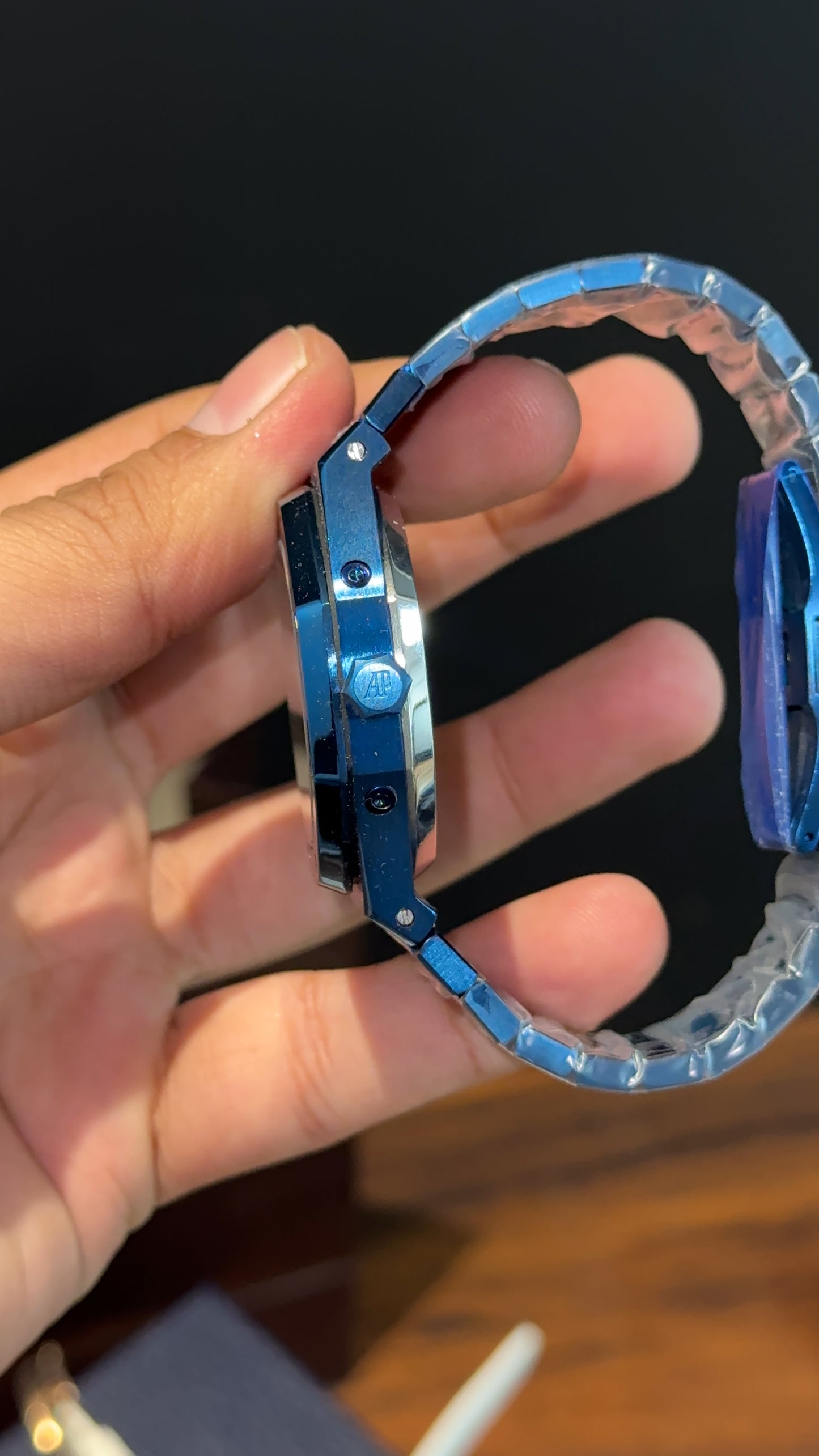 AP Auto | Blue Chain | Chrono Calendar | Blue Dial