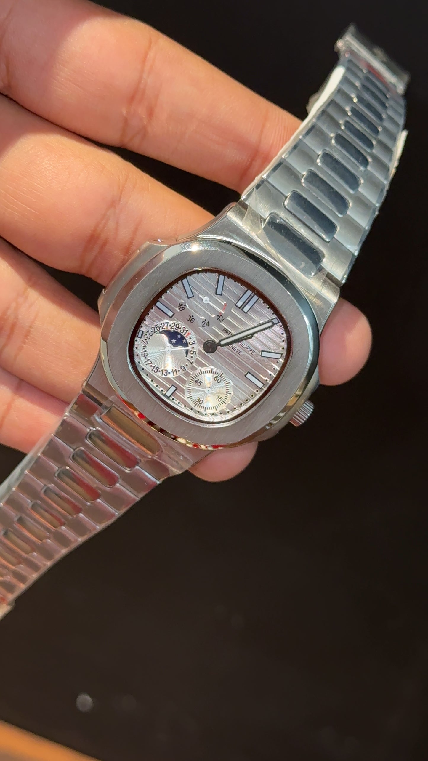 PP Auto | Power Reserve | Silver Chain | Silver Dial