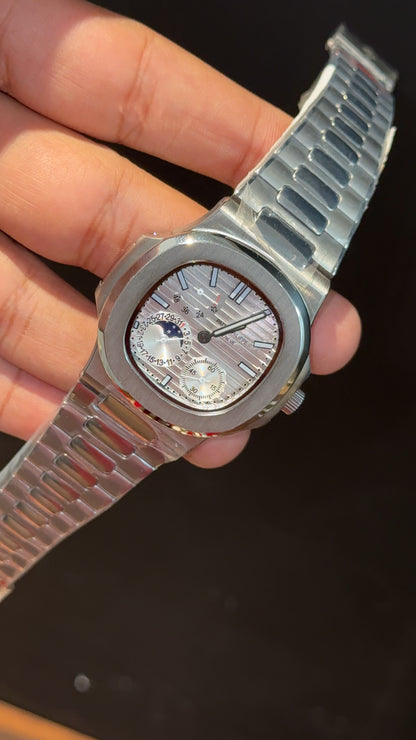 PP Auto | Power Reserve | Silver Chain | Silver Dial