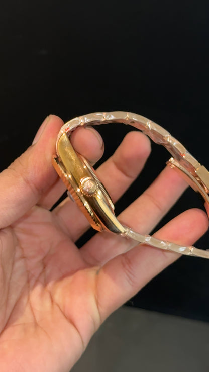 Sky Dweller | Rose Oyester Chain | Brownish Dial