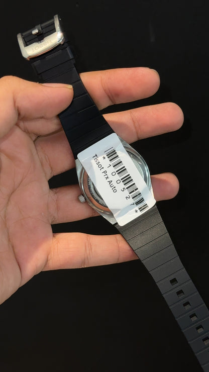 Tissot Prx | Quartz | Black Silicone Strap | Green Texture Dial