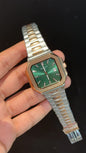 Pp Auto | Cubitus | Rose Two Tone | Green Dial - twentyfour