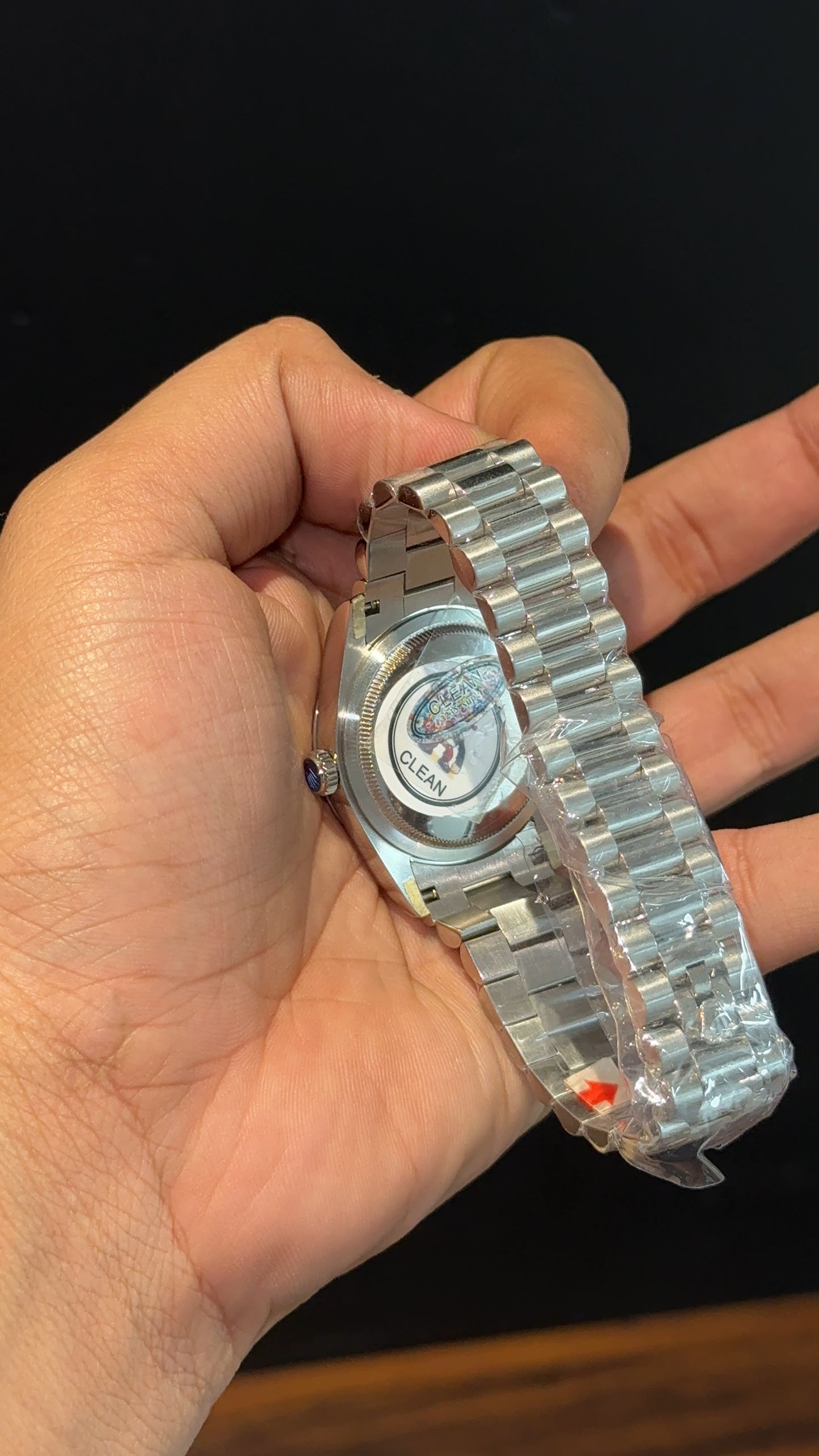 Premium DayDate | 36mm | Silver Chain | Blue Dial - twentyfour