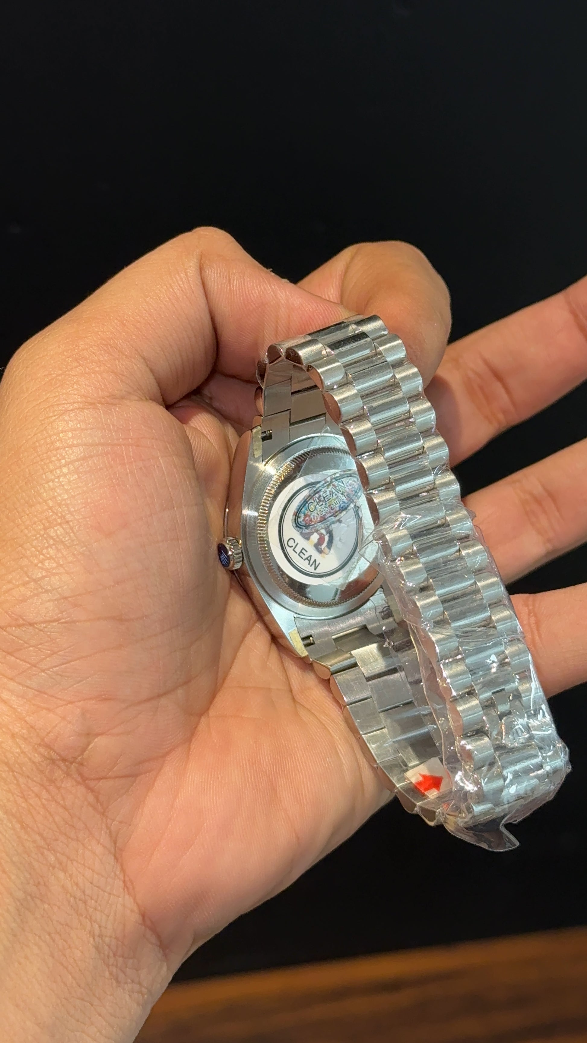 Premium DayDate | 36mm | Silver Chain | Blue Dial - twentyfour