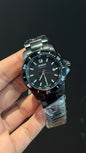Movado |Black Chain | Black Plain Dial