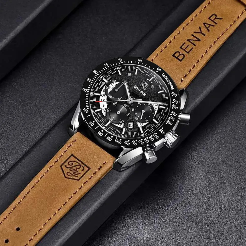 BENYAR BY-5102L BBBN | Corporate Chronograph Edition - twentyfour