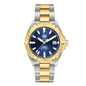 Tag Heuer Aquaracer Men’s Automatic Swiss Made Two-tone Stainless Steel Blue Dial 41mm Watch WBD2120.BB0930 - twentyfour