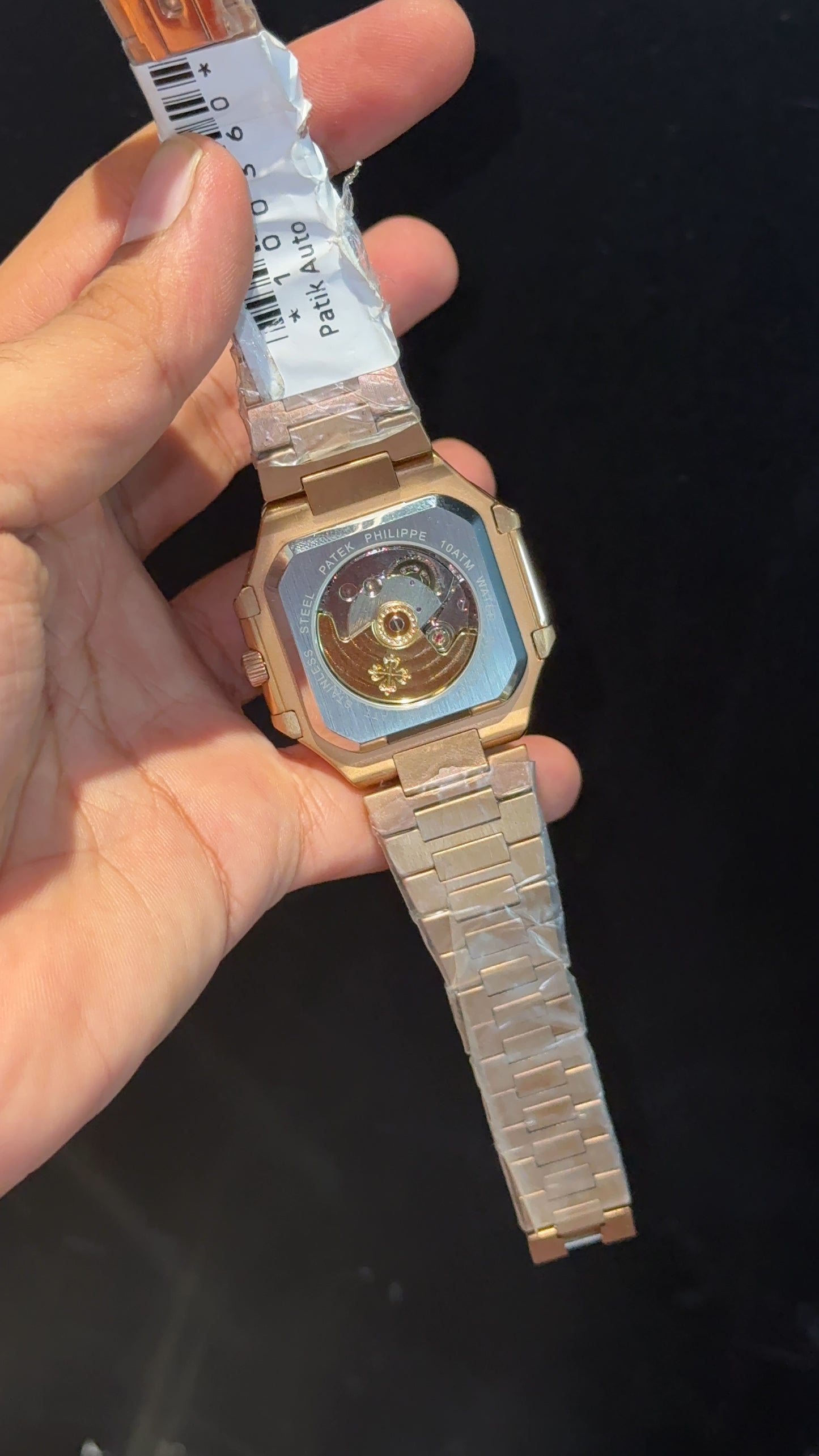 PP Auto | Cubitus | Rose Chain | White Dial
