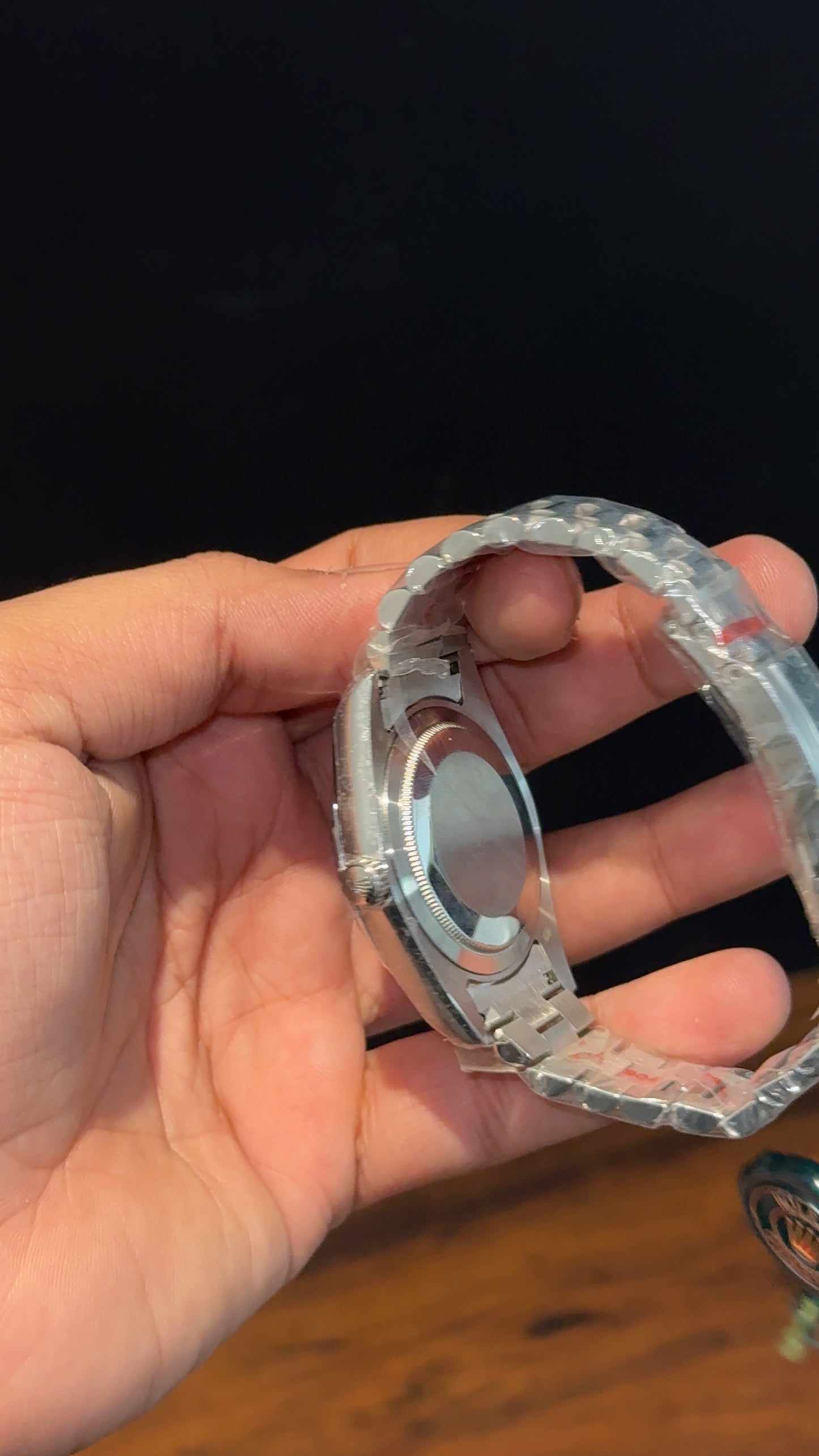 Daydate | Silver Chain | Green Dial