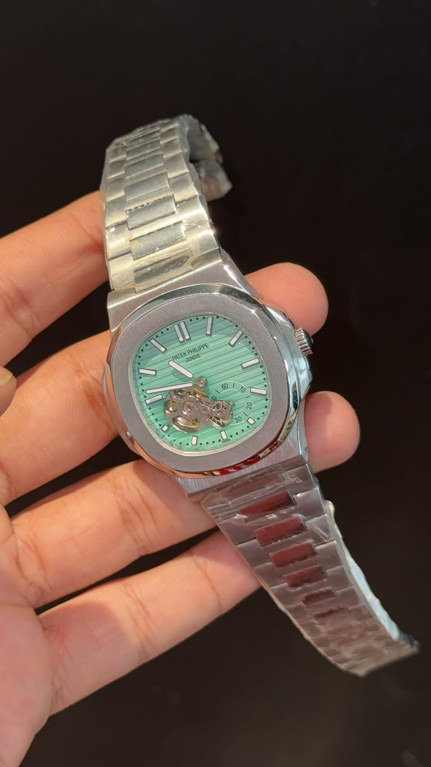 PP Auto | Open Heart Edition | Silver Chain | Tiffany Dial