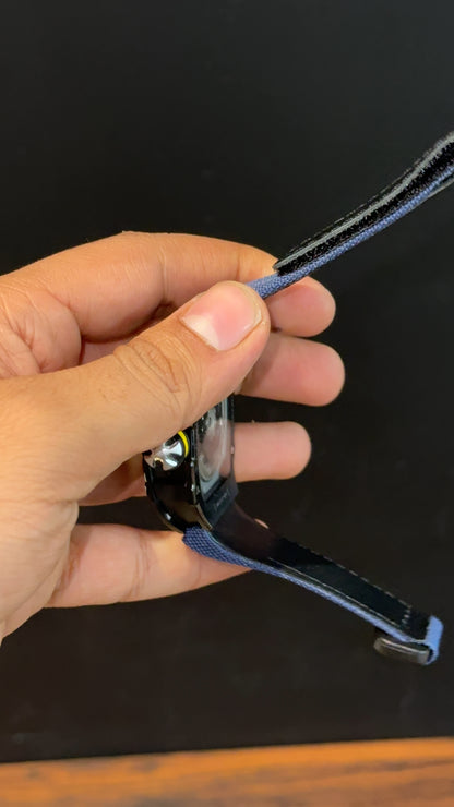 Premium Richard Mille | Black | RM 67-02 Edition | Blue Strap | Skeleton | Black Dial