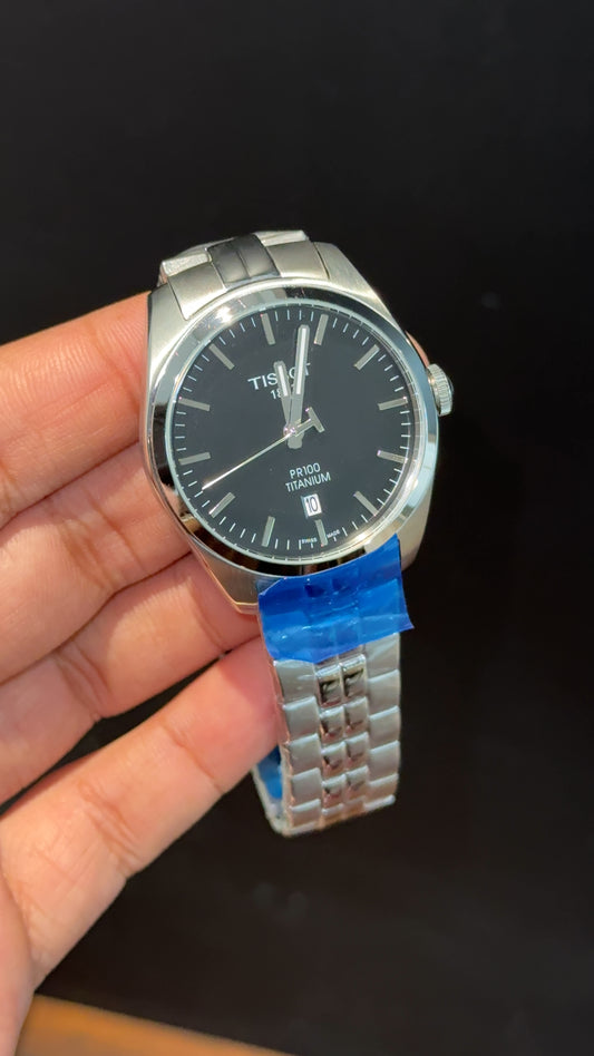 Tissot 1853 | Silver Chain | Black Classic Dial - twentyfour