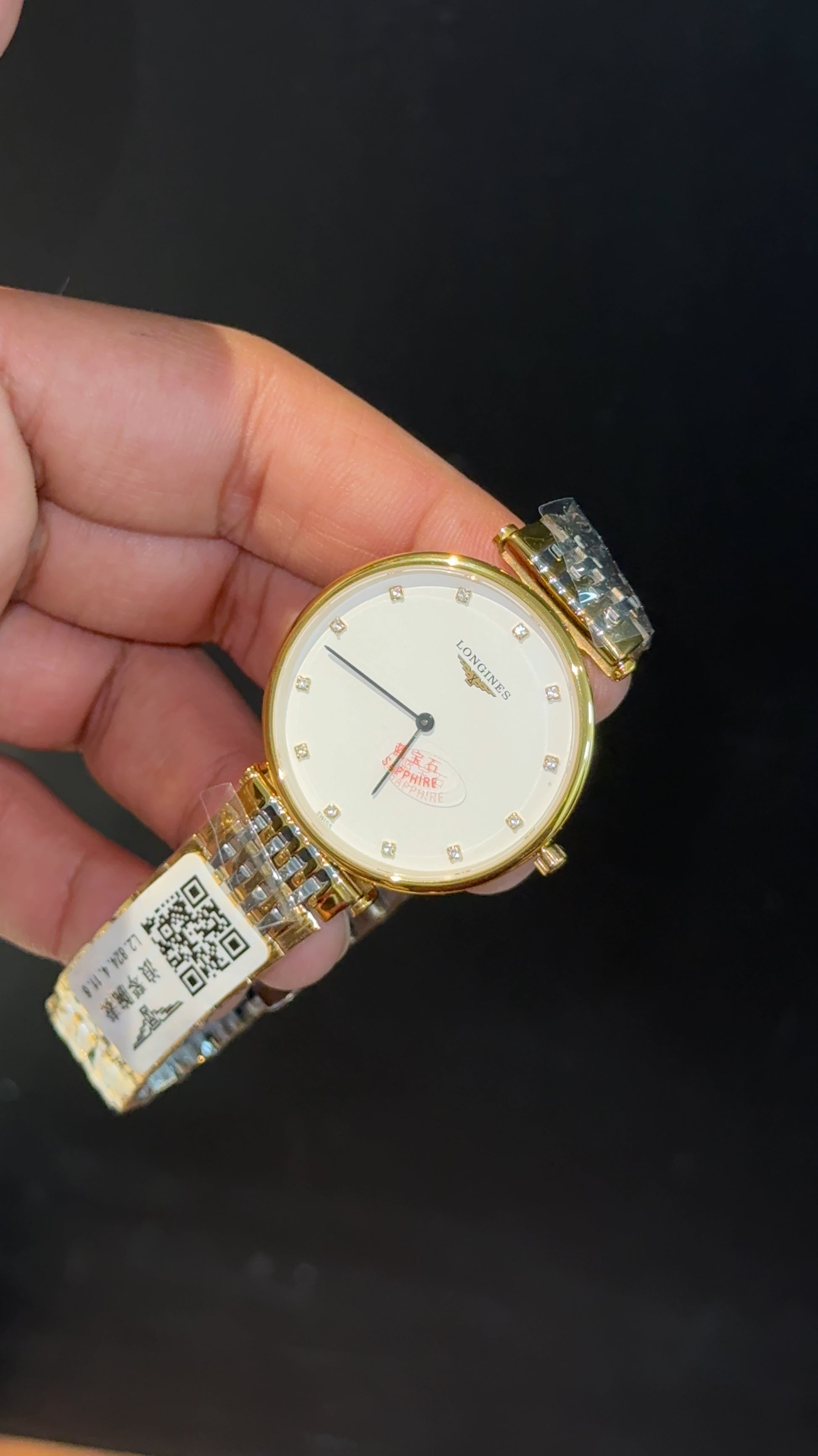 Longines | Gold Two Tone | White Diamond Dial - twentyfour