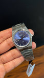 Tissot Prx | Auto | Silver Chain | Blue Plain Dial