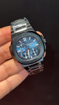 Pp Auto | Moonphase | Black Chain | Sub Blue Dials