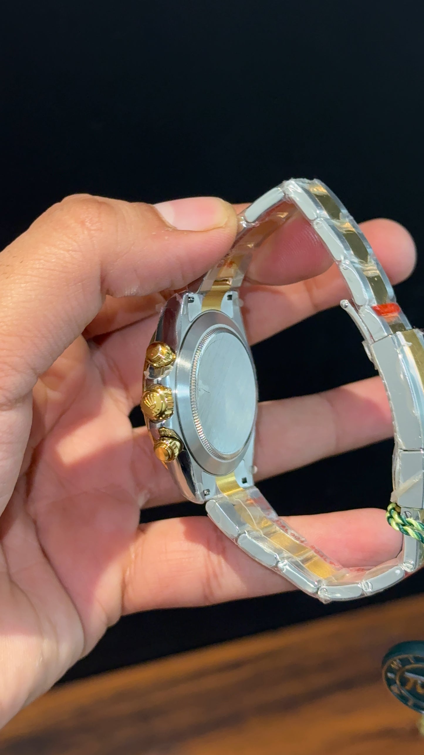 Executive Daytona | Gold Two tone | Chrono | Light Gold Dial