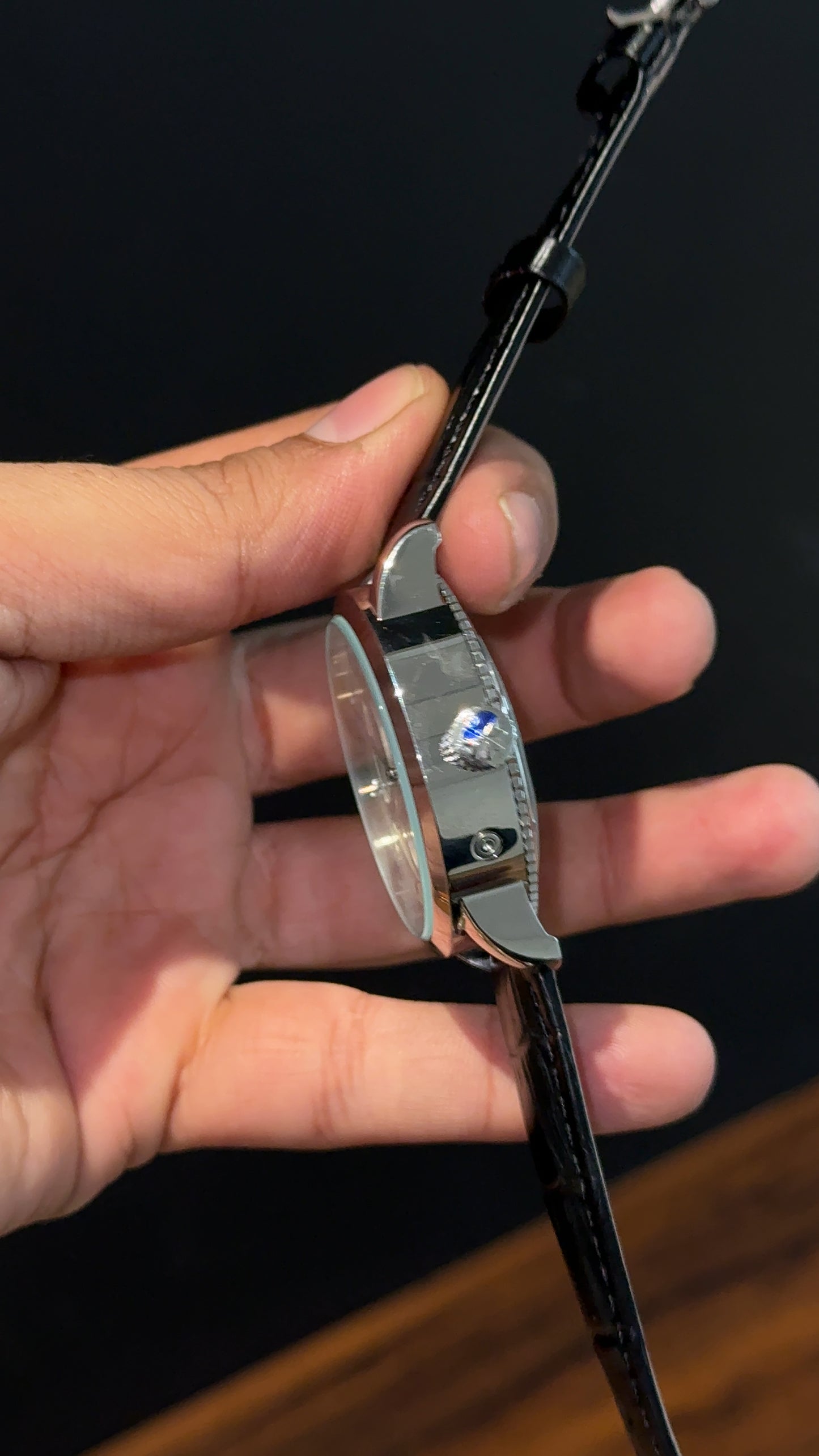 Vacheron Constantin | Black Leather Strap | Tourbillion | White Dial