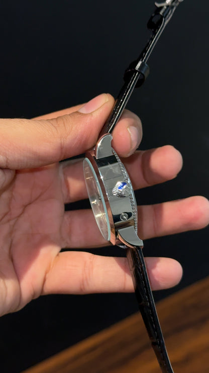 Vacheron Constantin | Black Leather Strap | Tourbillion | White Dial