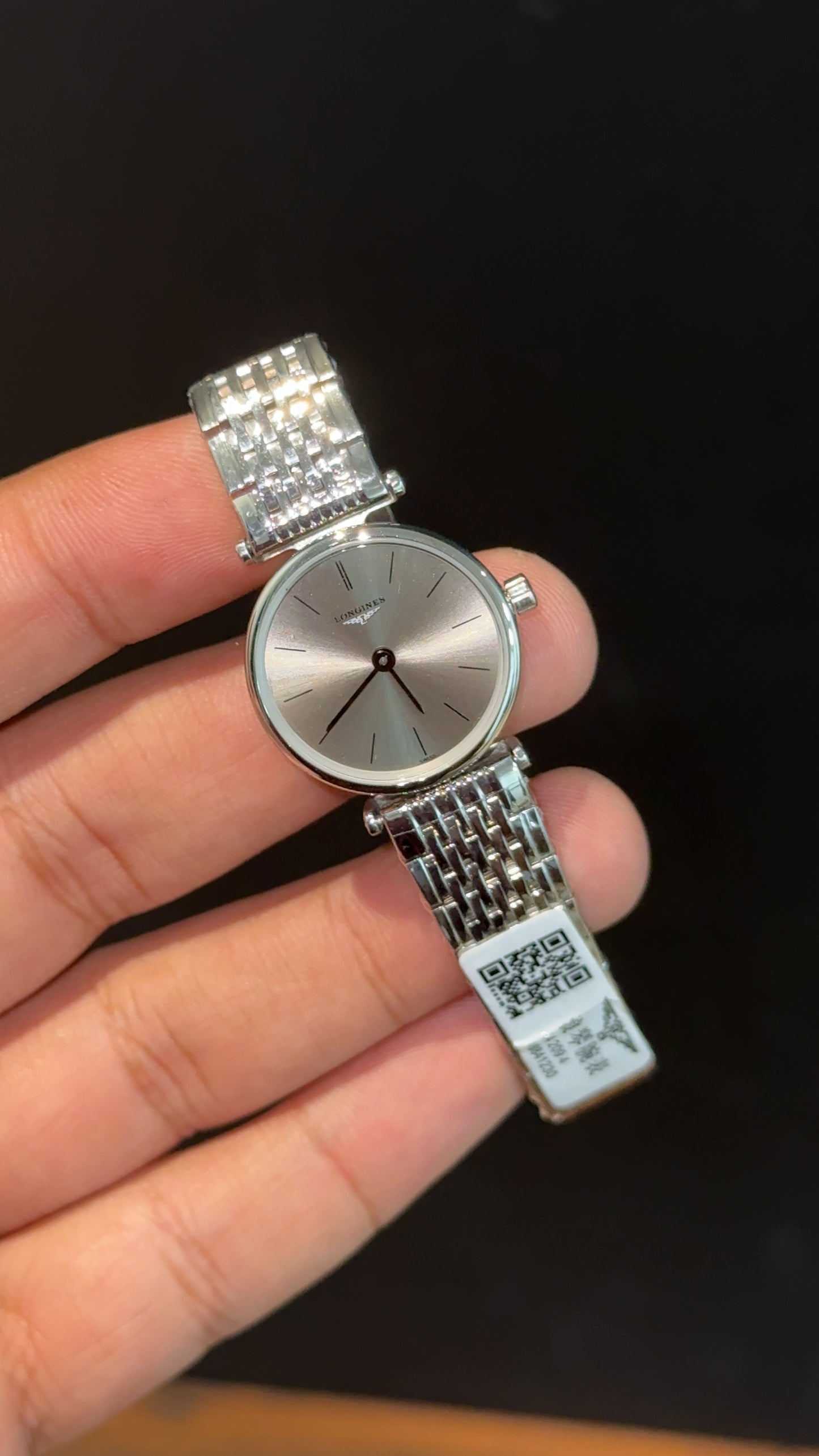 Longines | Woman | Silver Chain | Grey Dial - twentyfour