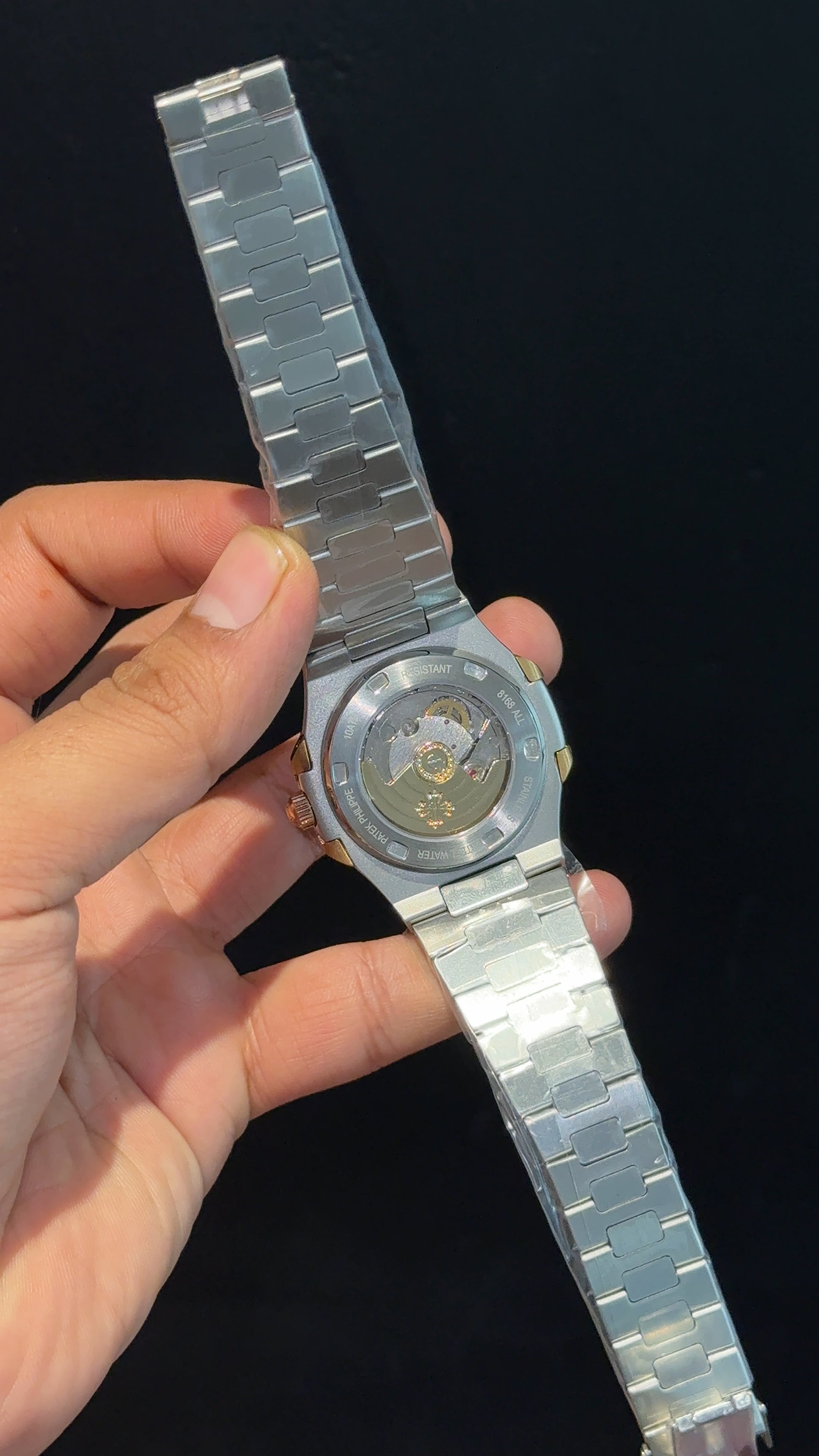 PP Auto | Rose Two Tone | Gradient Green Dial - twentyfour