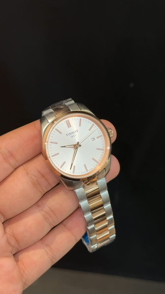 Tissot | Rose Two Tone Oyester | White Dial