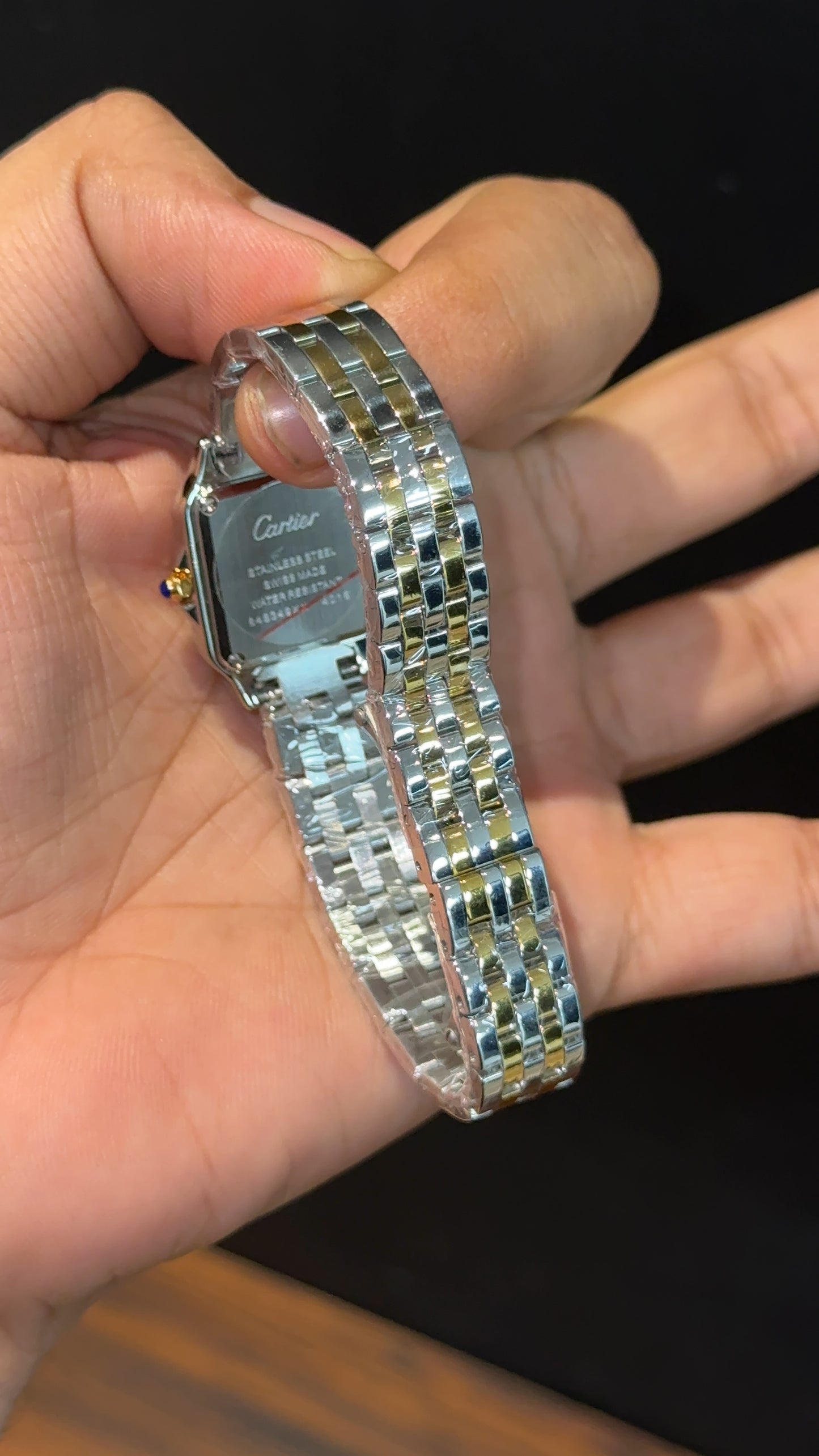Cartier Panthere | 22mm | Woman  | Diamond Case | Gold Two Tone | White Dial