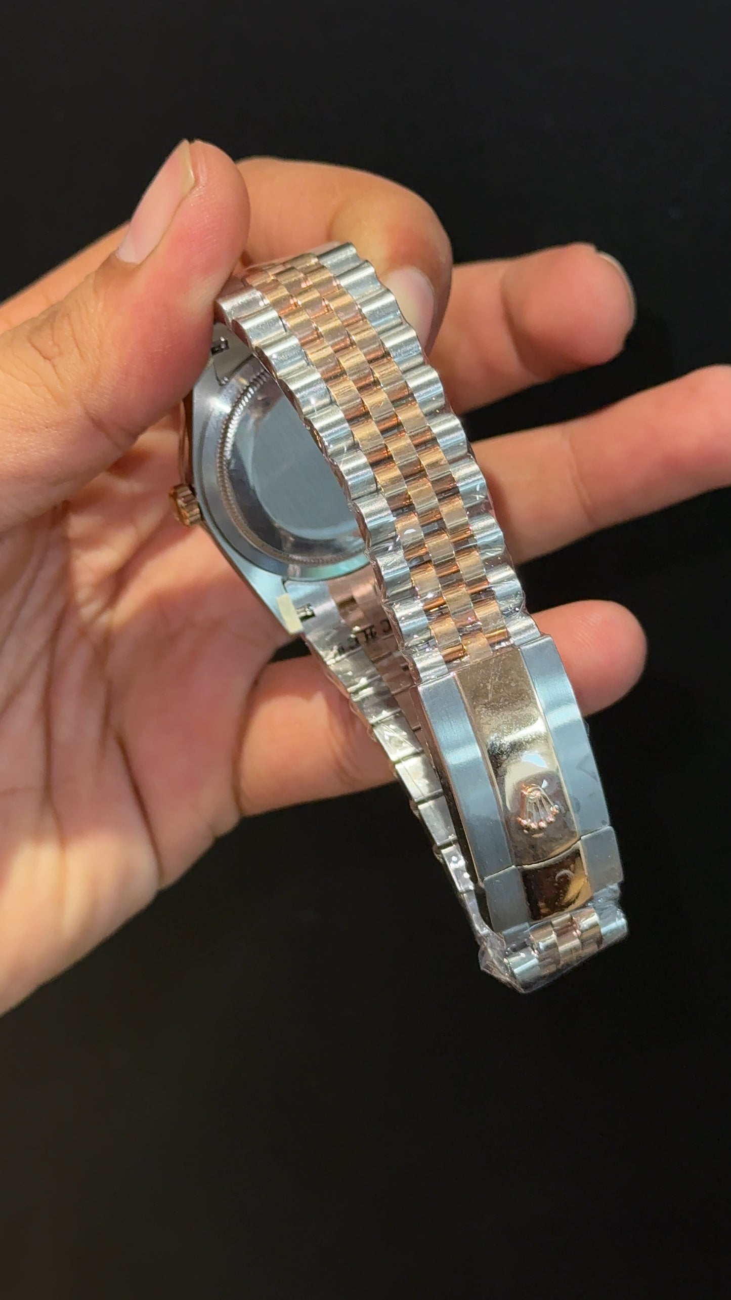 Premium Datejust | 36mm | Rose Two Tone | White Roman Dial