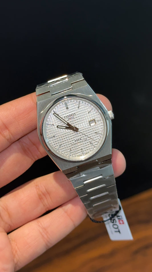 Tissot Prx | Auto | Silver Chain | White Dial