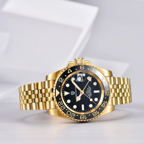 Pagani Design Gold GMT Master ii PD-1662