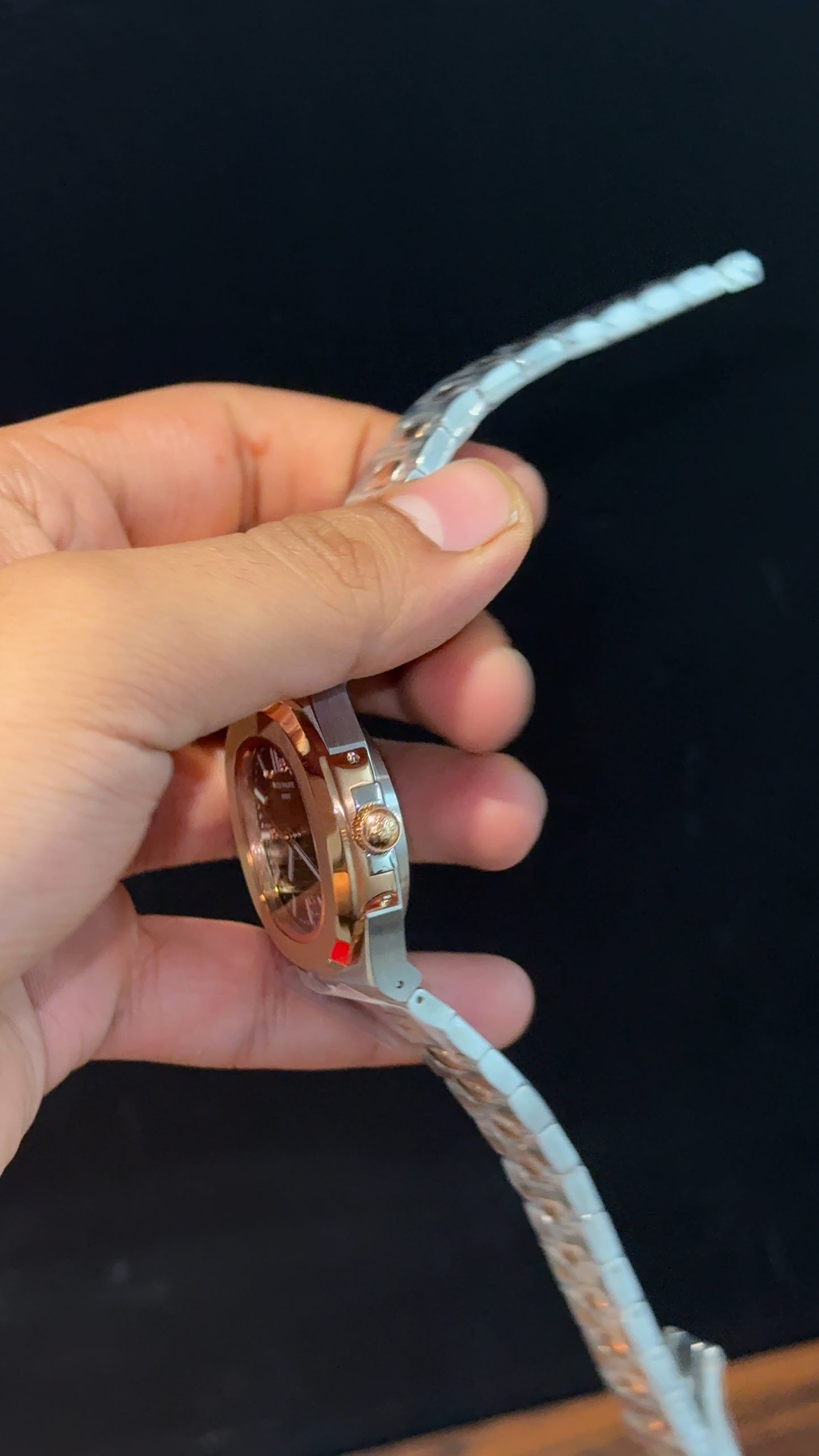 PP Auto | Rose Two Tone | Golden Dial