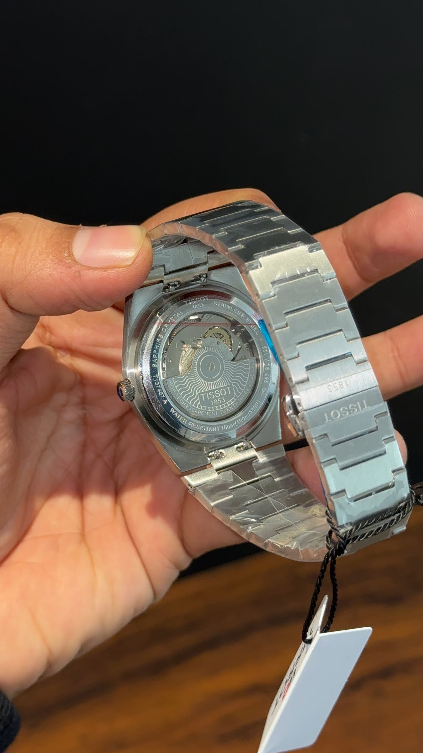 Tissot Prx | Auto | Silver Chain | Blue Texture Dial