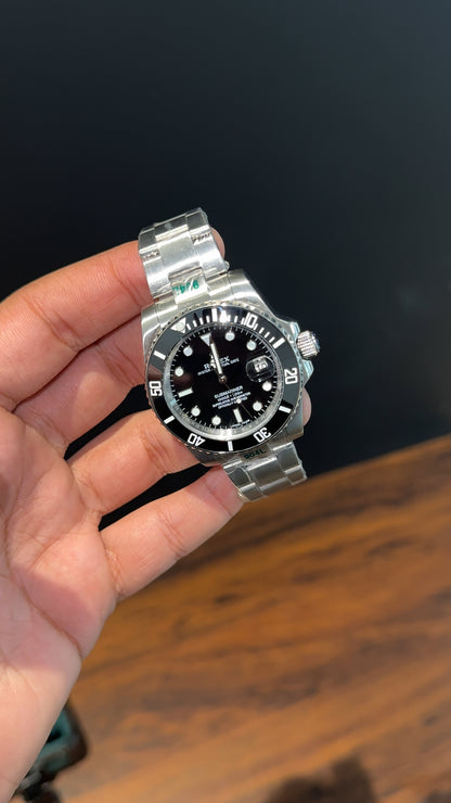Submariner | Silver Chain | Black Dial