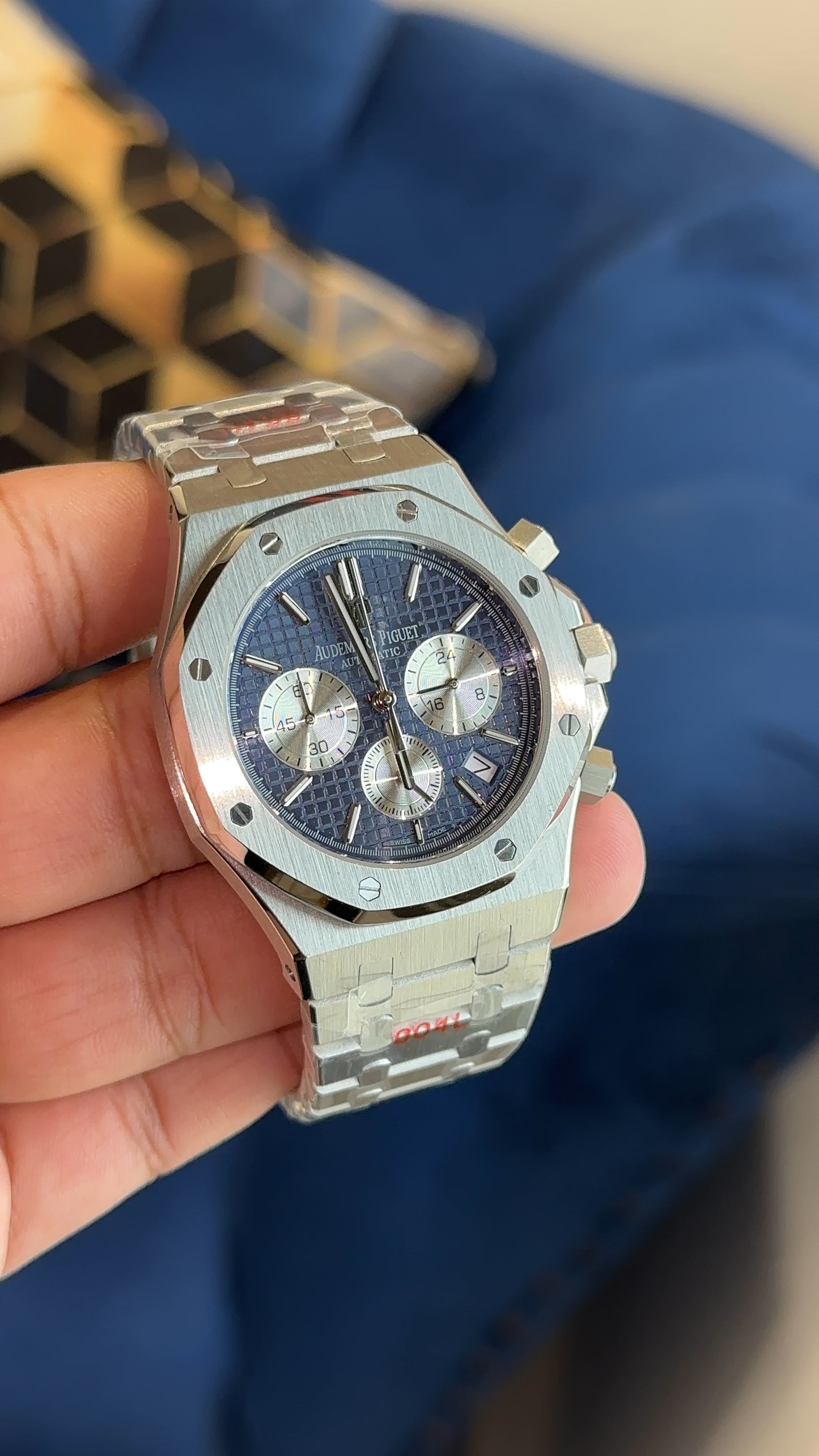 Ap Silver | Chrono | Blue Box Dial