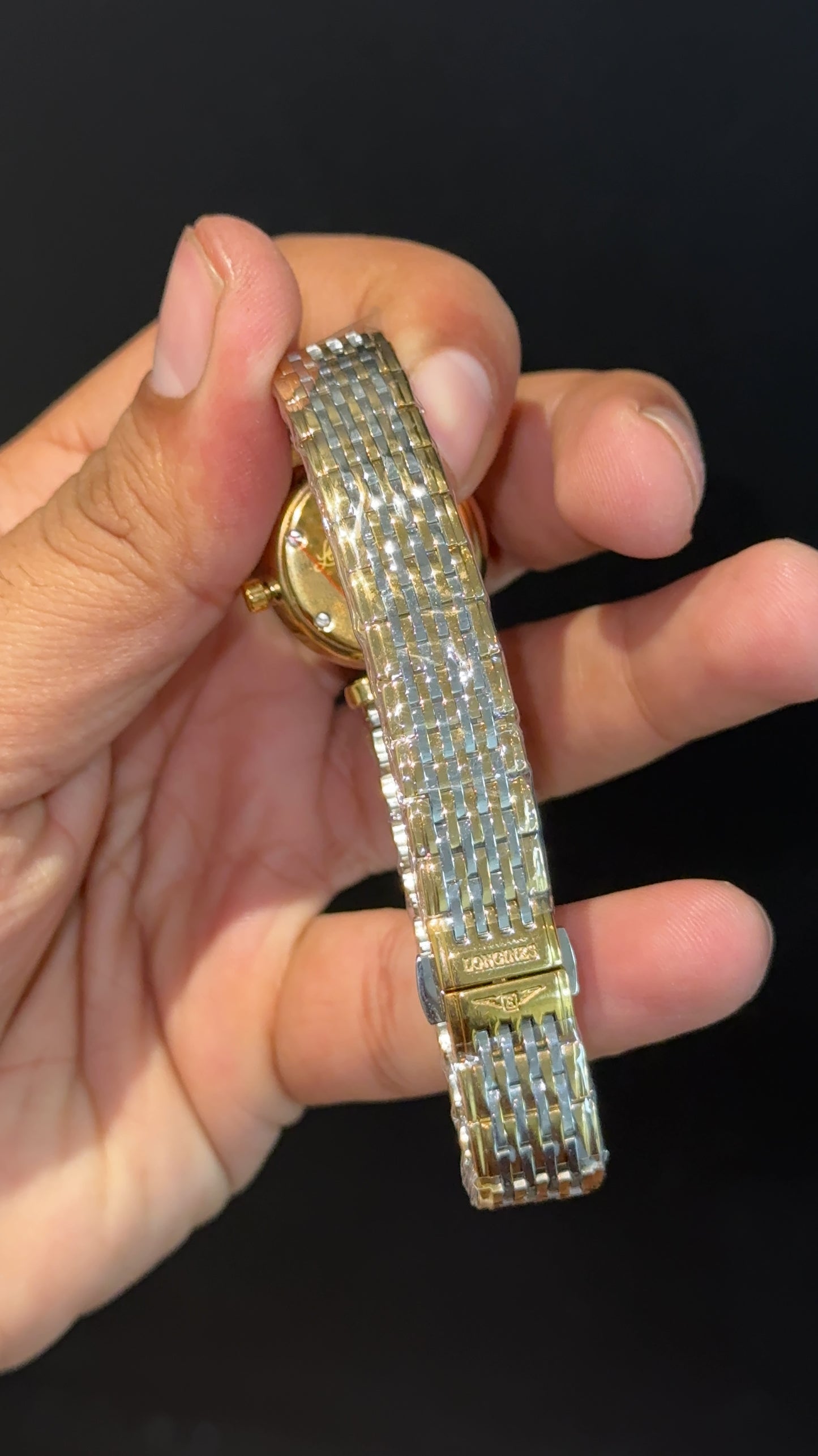 Longines | Woman | Gold Two Tone | Gold Plain Dial - twentyfour