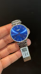 Longines | Silver Chain | Blue Plain Dial - twentyfour